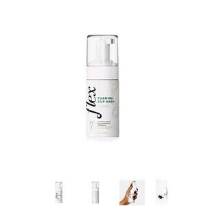 Flex Foaming Cup Wash, Period Menstrual Silicone Cup Cleanser 3.4oz women ladies